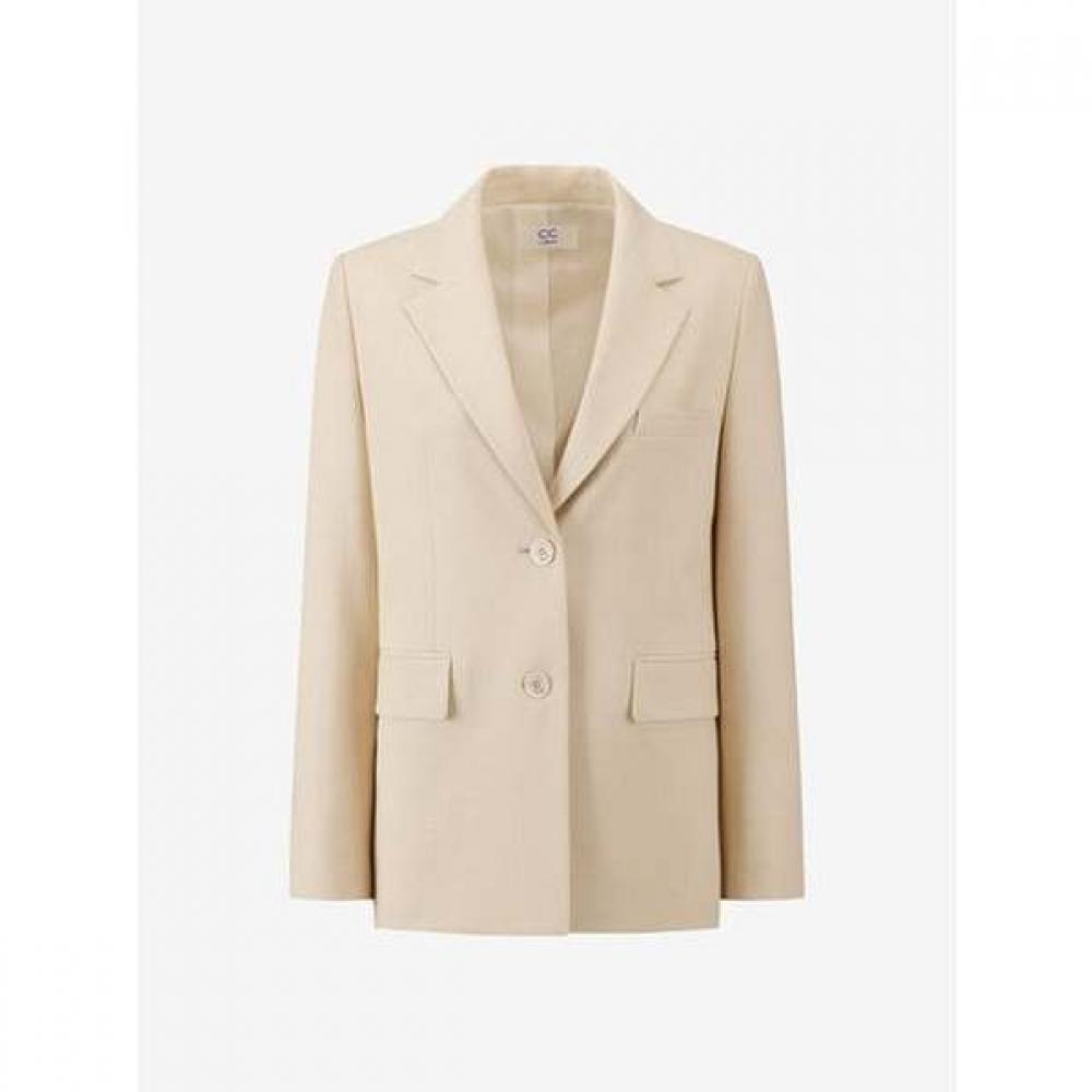 Veste simple cintrée à 2 boutons Cc Collect C261msf202 