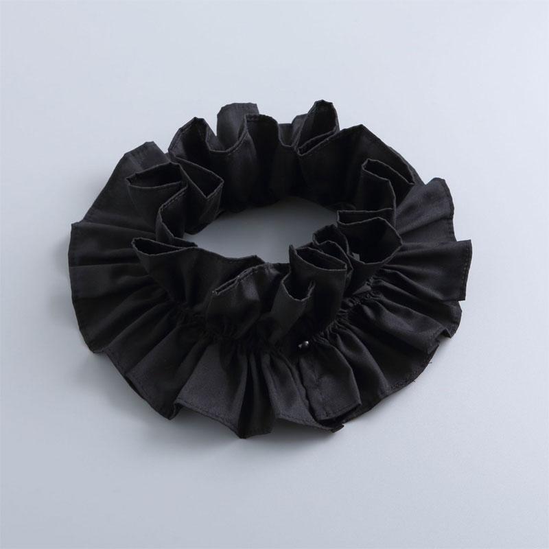 Unisex Vintage Ruffled Multi-layer Detachable Collar Victorian Edwardian White Costume Neck Collar