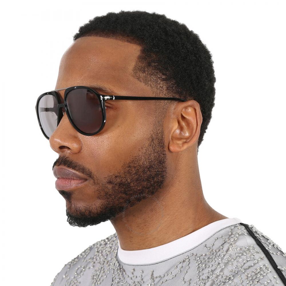 Tom Ford Archie Smoke Mirror Pilot Men S SunglaSSeS Ft1079 01c 58