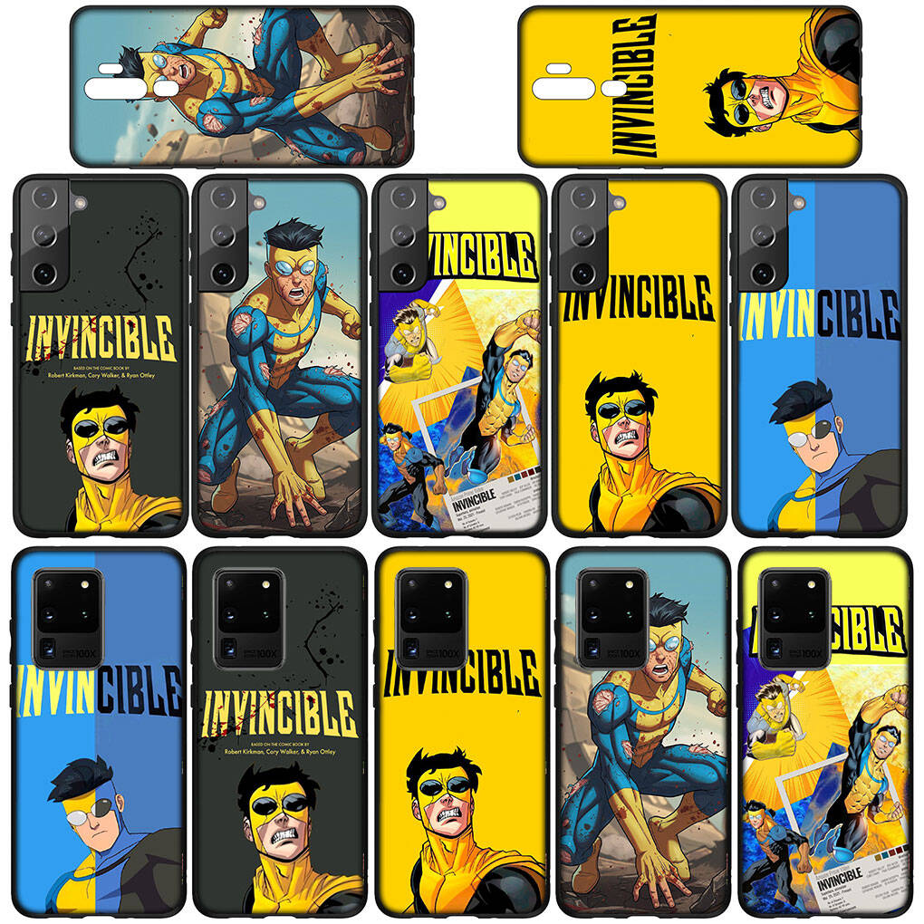 Phone Case for iPhone 17 16 15 Plus Huawei P30 P20 Lite Redmi Note 14 12 11 13 Pro Max OPPO A60 A80 A40 A18 A38 A54 Comics I-Invincibles Collage Cover
