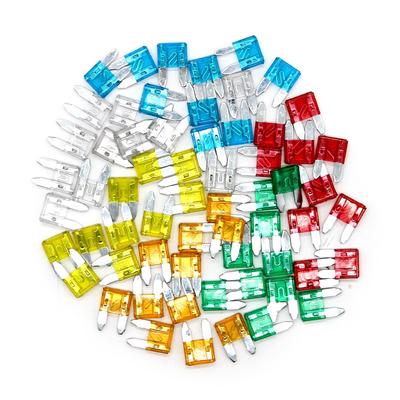 100x Car Motorcycle Micro Mini Blade Fuse Set Kit 3//5//7.5//10//15//20//25//30//35//40A