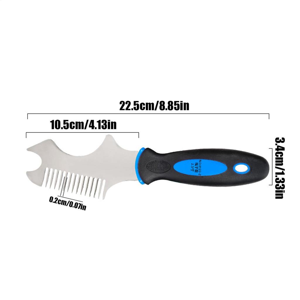 Farbpinsel Kamm Bürste Walzenreiniger Werkzeug Edelstahl Farbpinsel Walzen Pflegen Farbpinsel Kamm