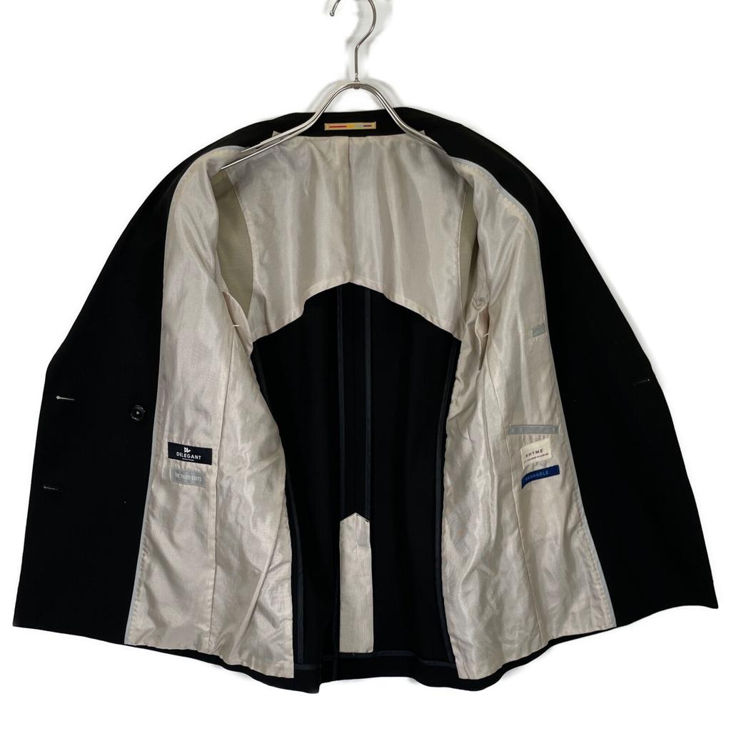 ORIHICA [RHYME] Black THE THIRD SUITS double jacket DELEGANT G222H543-0 Jacket L blackUsed
