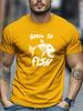 New Unisex Black Crew Neck Tee Born To Fish Angry Fish Skeleton Graphic Retro Fishing Hobby Outdoor Soft Cotton Male Casual Tops