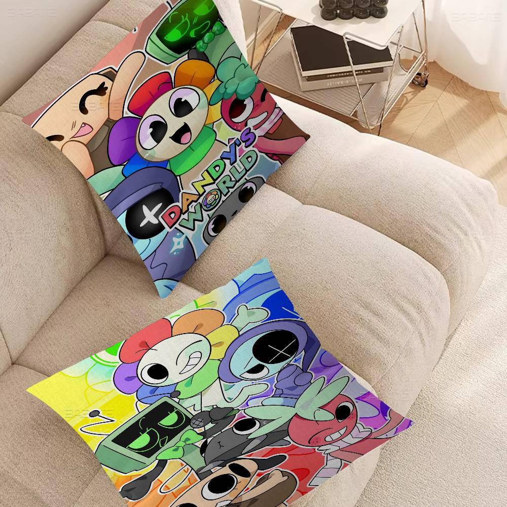 Cartoon D-Dandys Worlds pillow cover sofa cushion cover home room decoration children gift