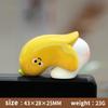 Adorable Mini Yellow Chick Figurines Cartoon Kawaii Decor Ornament for Office Desk Teen Bedroom Birthday Gift