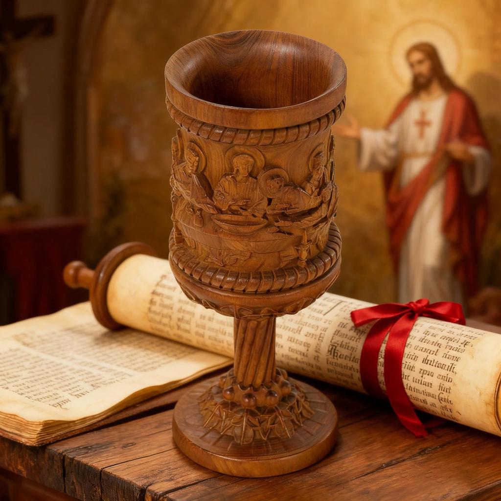 Beautiful Desktop Ornaments For Bedroom Desks: The Last Supper And The  Grail