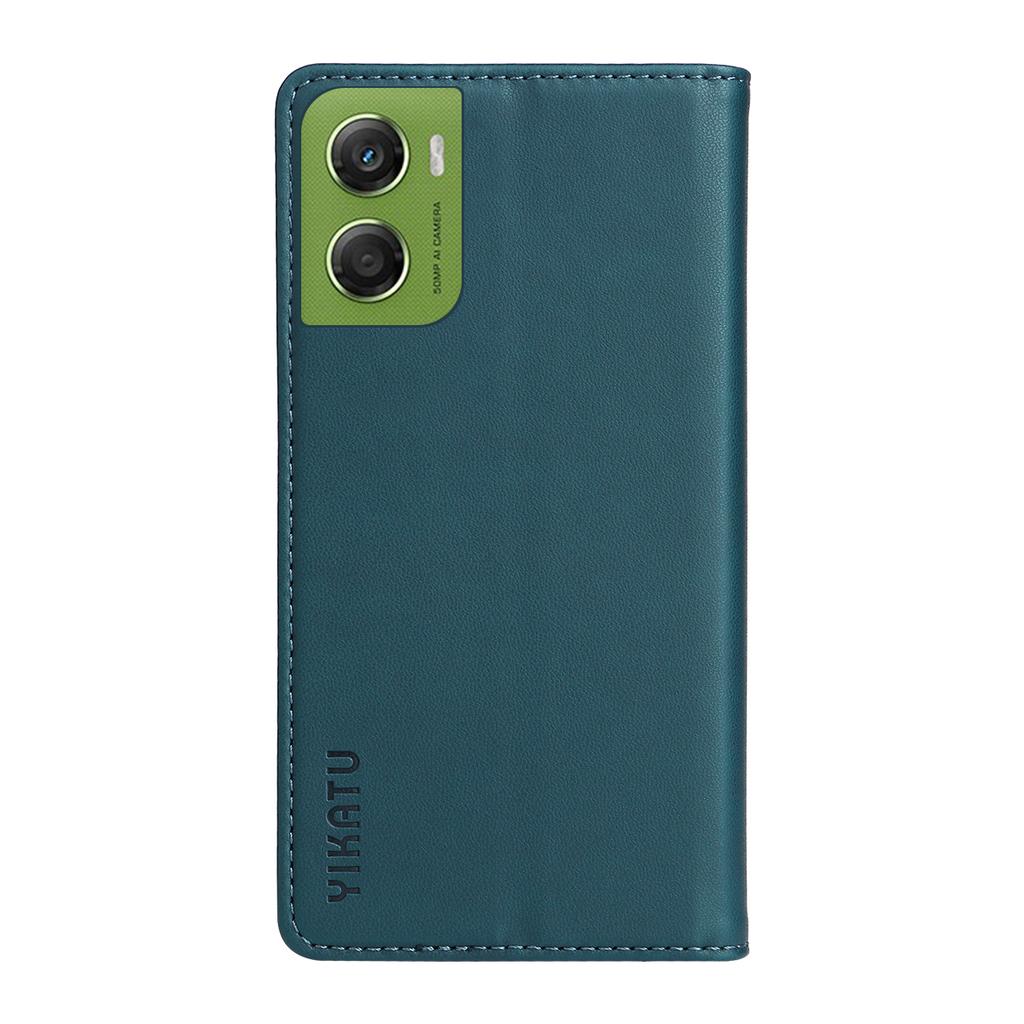 For Motorola Moto G06 4G Phone Cases YIKATU Magnetic Closure PU Leather Mobile Cover