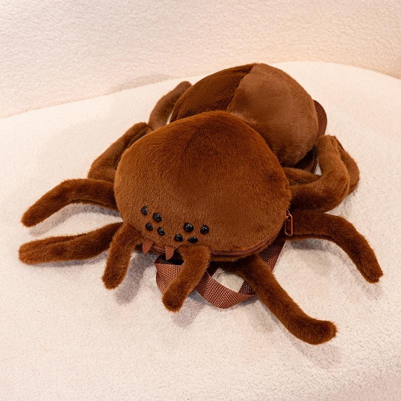 Creative Insect Spider Bag Plush Toy Doll Spider Doll Children'S Backpack Crossbody Bag Muppet Doll