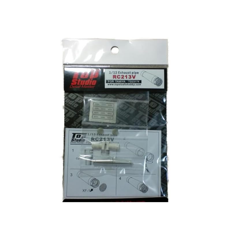 

Top Studio honda RC213V exhaust pipe set 1/12 TD23174