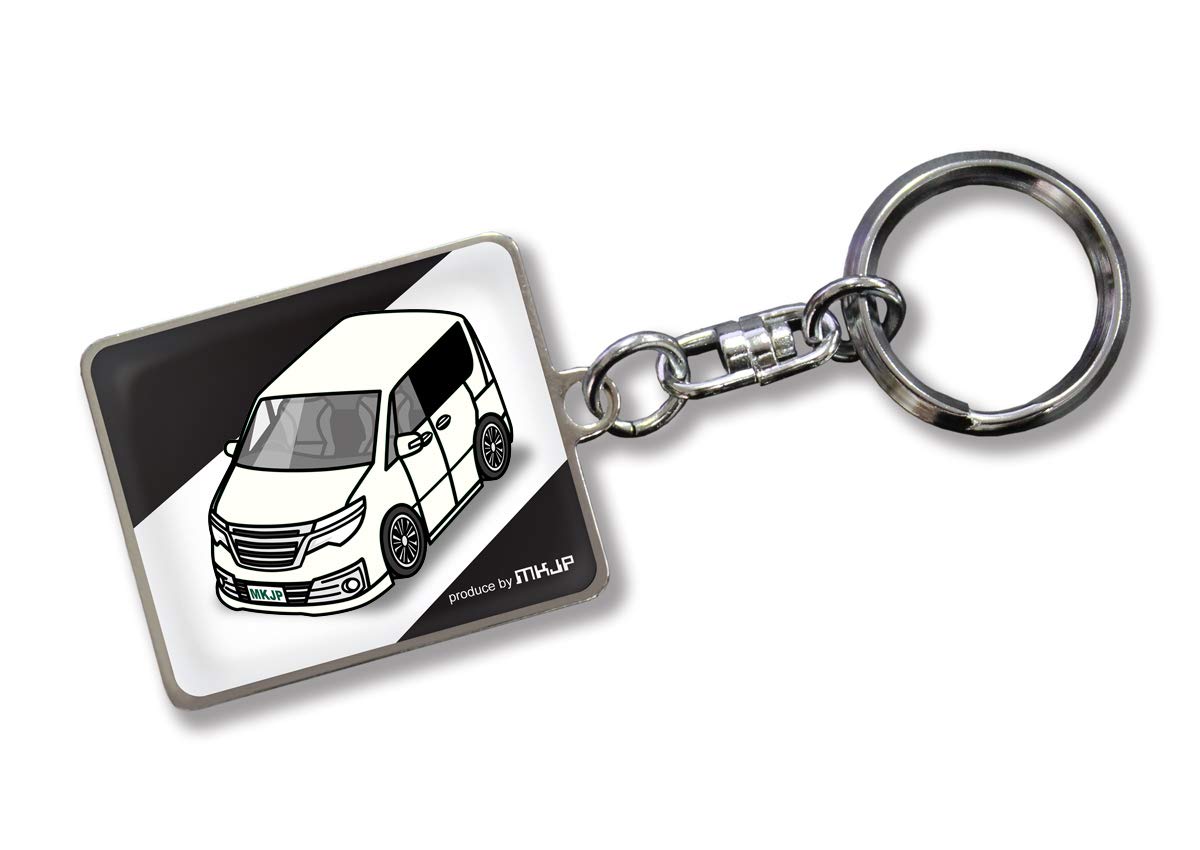 

MKJP Custom Key Chain Nissan Serena Rider C26 Base: Black, white белый