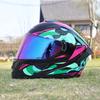 701-LVS-Motorcycle helmet, men's and women's dual mirror full helmet, four season couple motorcycle helmet