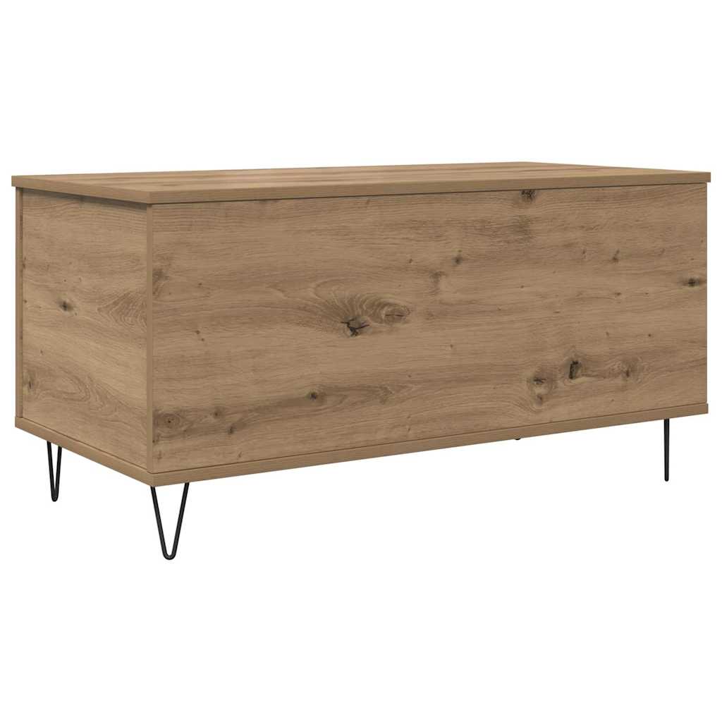 Coffee Table Artisan Oak 90 X 44.5 X 45 Cm Wood Based Material