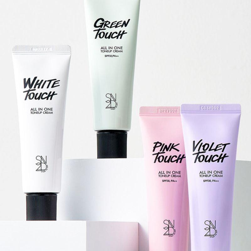 

All-in-one tone-up cream 50ml (choose 1 of 2) Violet Touch All-in-One Tone-Up Cream (2,000 won)