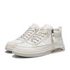 Hip Top Boots Autumn Men's Casual Shoes British Style Versatile White Board Shoes Trendy Men's Summer Eva Insole Rubber Upper