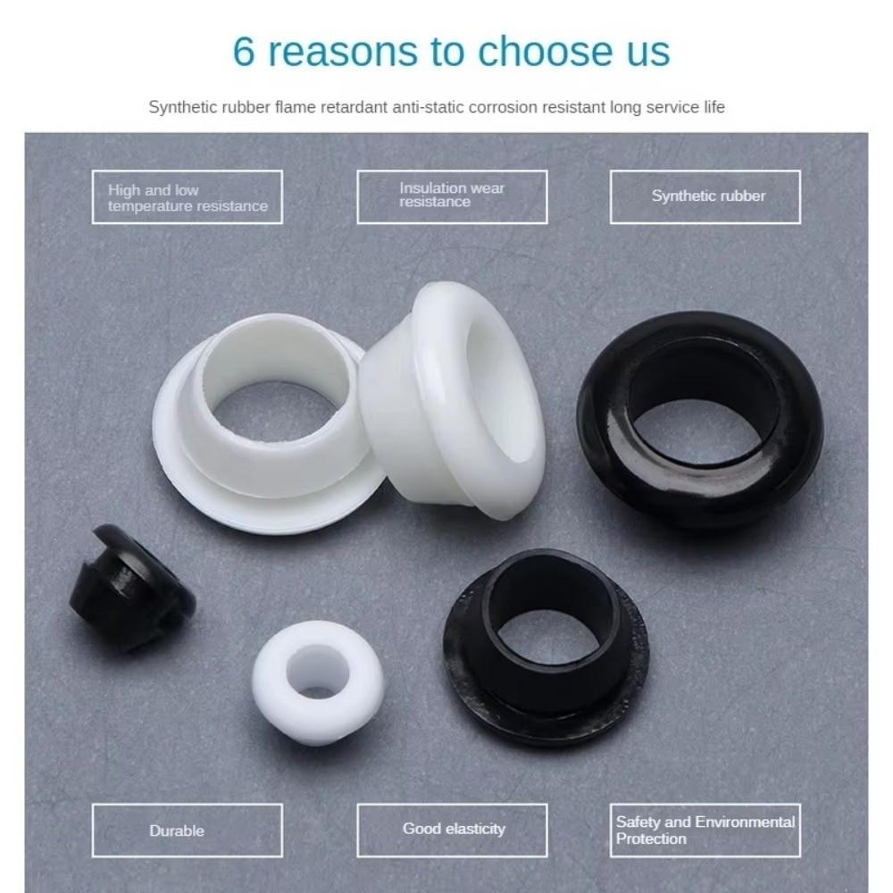 10PCS Flame Retardant Sealing Cap Seal Ring Electric Box Gasket Cable Hole Cover  Electric Box