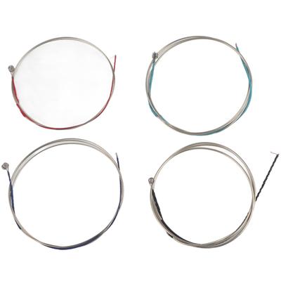 4pcs Viola Strings A?1st D?2nd G?3rd C?4th Nickel Silver Wound Nickel?Plated Ball?End Steel Core