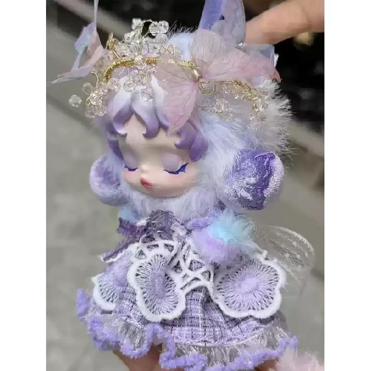 10cm Mini Doll Clothes For Skullpanda V1/V2 L'Impressionnisme Series Princess Dress Replacement Doll Outfit Accessories Gifts