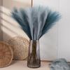 5PCS Artificial Pampas Grass Artificial Flower Home Party Table Flower Arrangement Decoration Wedding Decor Fluffy Reed Grass