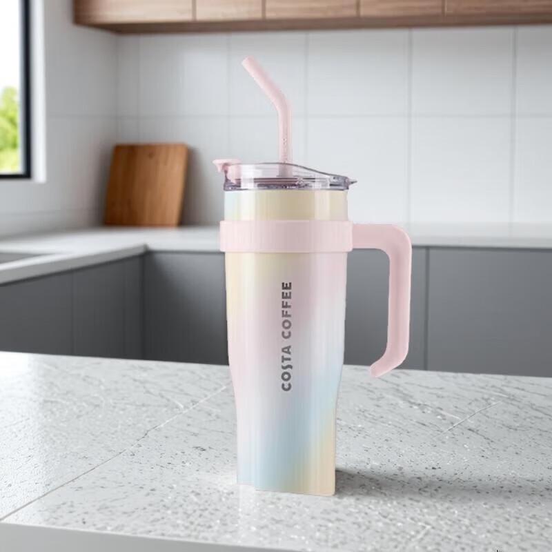 COSTA Juggernaut 1.0 Rainbow Insulated Straw Cup, 1.25L
