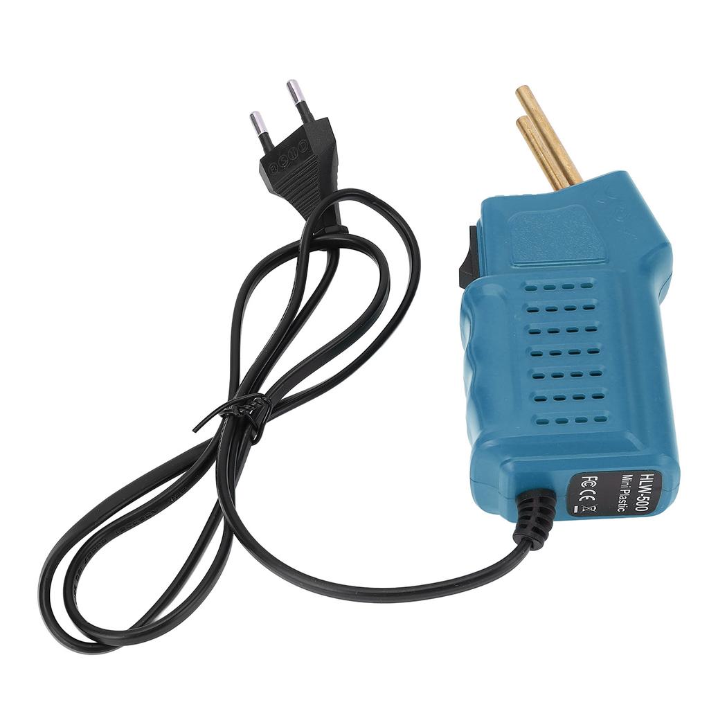 Plastic Welding Gun Portable Hot Stapler Plastic Repair Kit with Staples