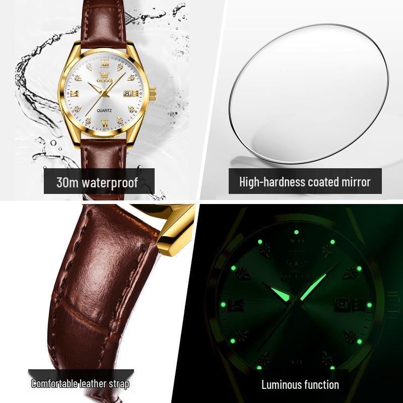 2025 Oris Damen-Quarzuhr - Schlicht, Nische, Lässig TikTok-Trend