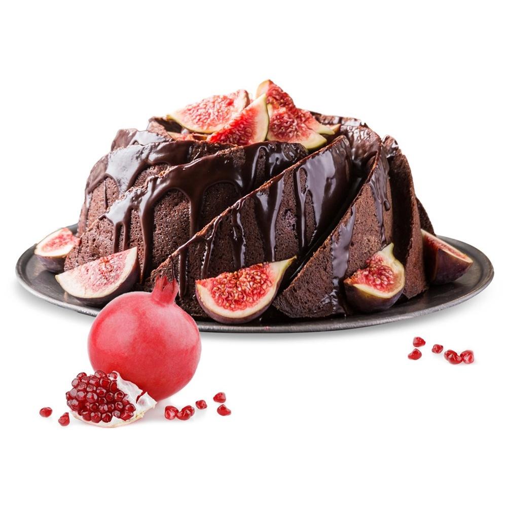 Silicone Cake Mold for Baking Cakes, Flower Cakes, 23.5 Cm