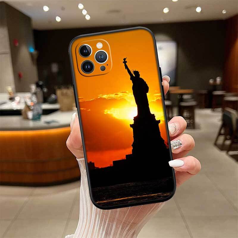 Statue of Liberty Phone Case for Redmi Note 12 12S 12C 13 13C 13R 14 14S 14R 14C 11A 13X A3 A3X A4 A5 Pro Max Plus