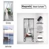 Magnetic Mesh Door Curtain For Summer Mosquito Protection, Ideal For Kitchen, Living Room, Bedroom