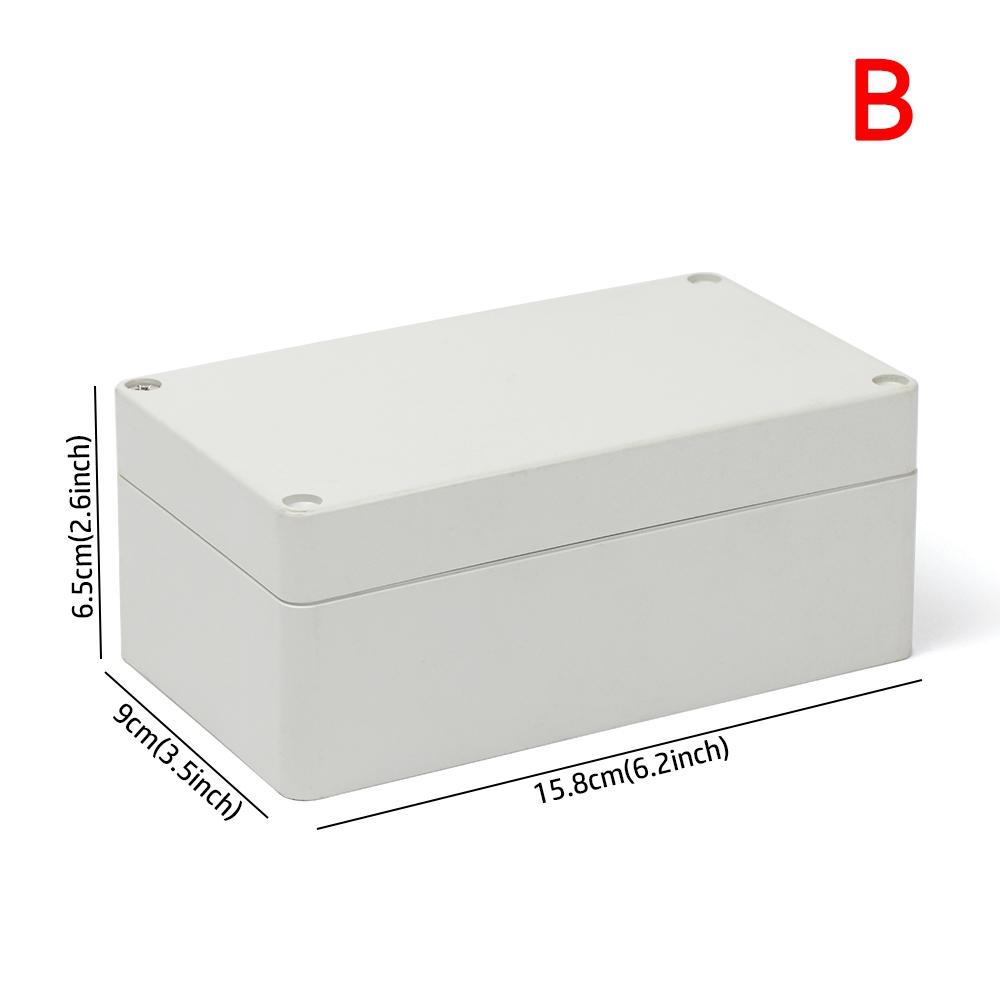 Plastic Waterproof Parts Accessories Project Instrument Case Outdoor Junction Holder Enclosure Box Electronic Boxes