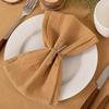 4PCS 30X45CM Cloth Napkins 100% Cotton Fabric Dinner Kitchen Towels Table Design Mat Weddings Baby Shower Christmas Decoration