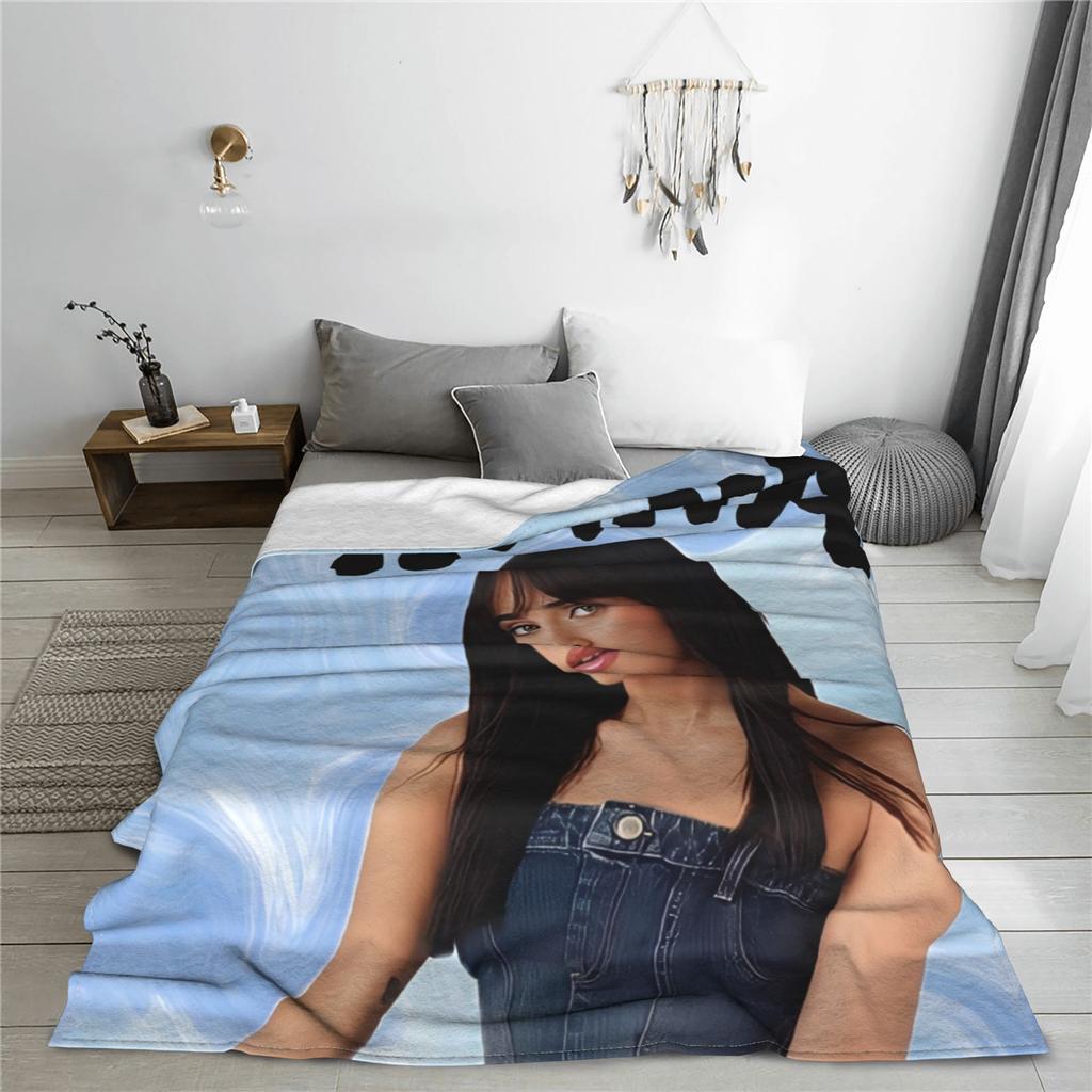 Aitanaed  Singer  Flannel Throw Blankets Blankets for Bed Couch Soft Bedroom Quilt,