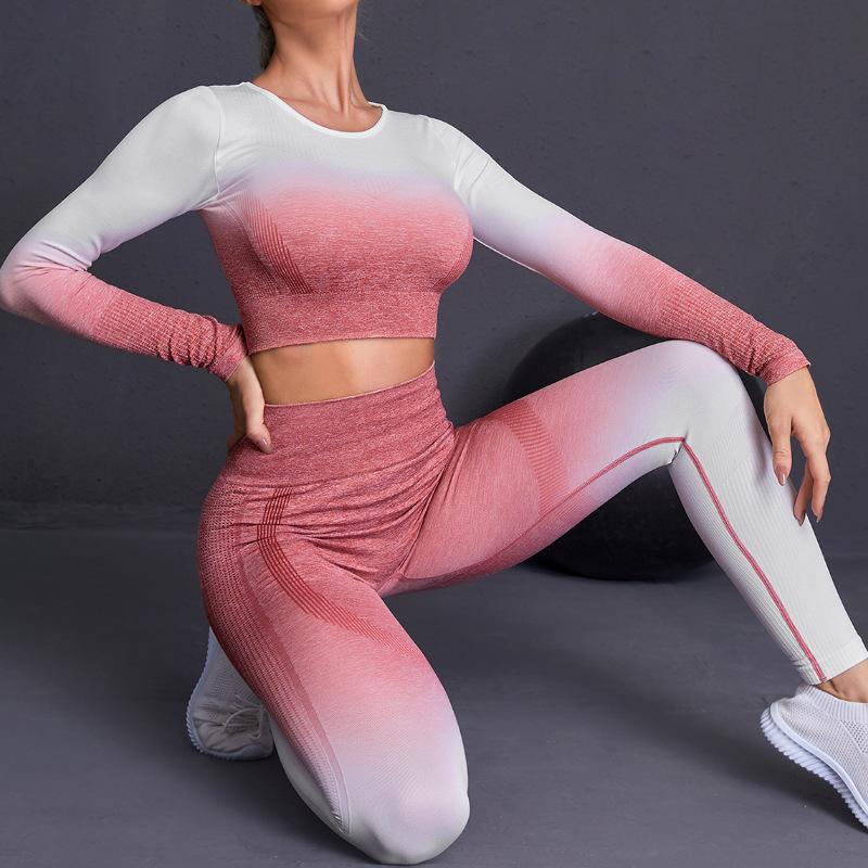 JYL High Waist Running Hip Lifting Backless Set L