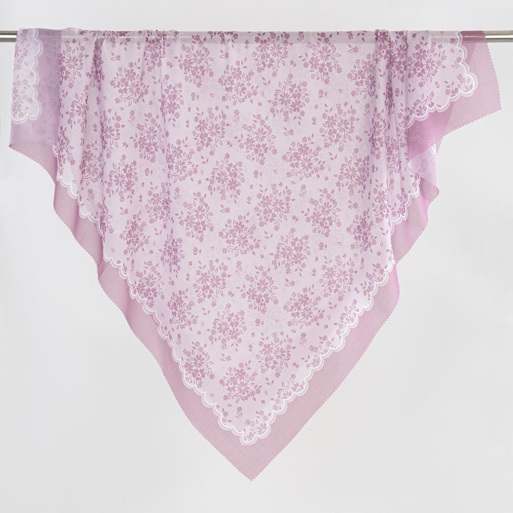 Șal Exclusiv Malaezia Protecție Solară Rezistent la Praf Imprimeu Fir Bali, Eșarfă Pătrată 110*110