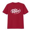 Dr Pepper Męska Koszulka z Klasycznym Logo Nowa L 2XL Założona 1885 Styl Vintage vintage Płukana Unisex Oddychająca streetwear homme