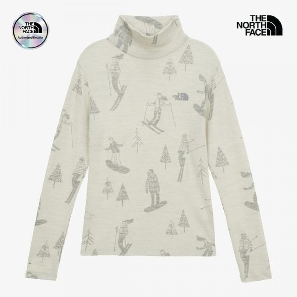 The North Face Women S Veil Turtleneck Wht Nt7ar89b 85