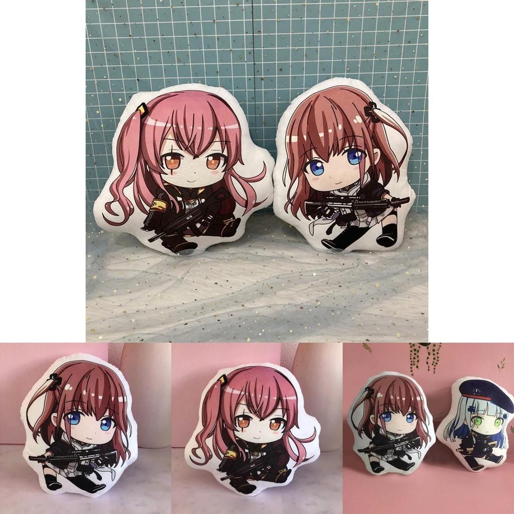 Soft And Crystal Super Soft Girls' Frontline Plush Pillow Star15 Double-sided Print Plush Keychain Pendant Doll