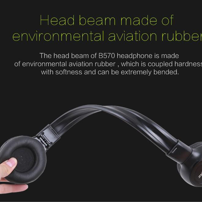 Grenzüberschreitende 570 Over-Ear Bluetooth-Kopfhörer mit MP3, Stereoklang und integriertem Mikrofon