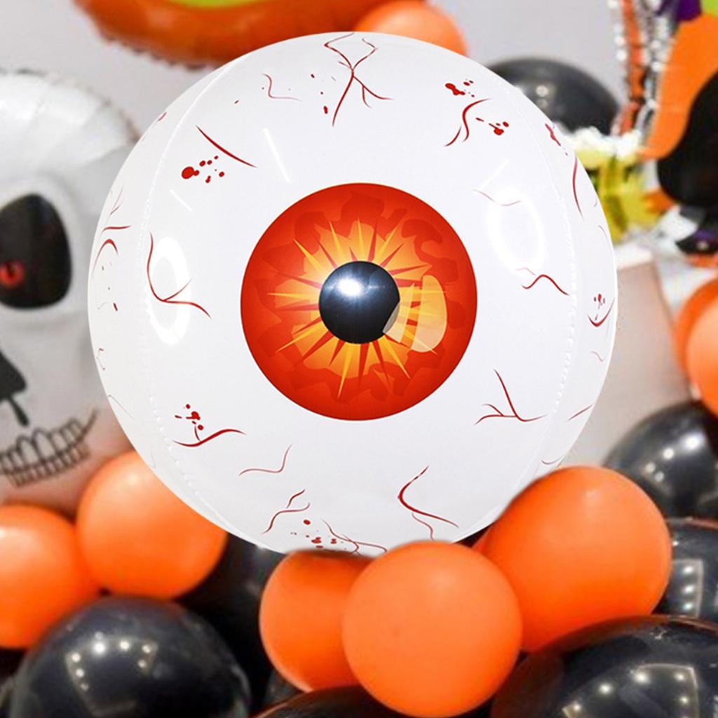 Scary Eyeball Decorations Balloons Props Bloodshot Eyeballs Indoor Outdoor Decors for Party Decoration Horror