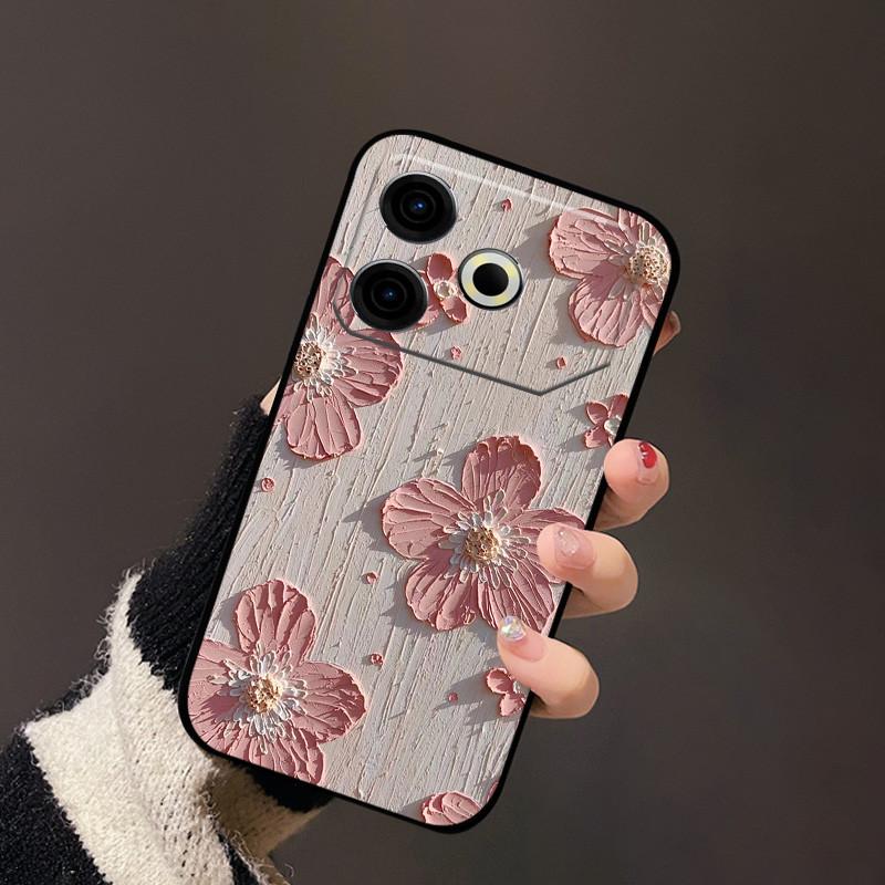 For Tecno Pova 6 Neo Case TPU Luxury Black Silicone Soft Phone Cases for Tecno Pova 6 Neo Portector Soft Cover Pova6 Neo Capa