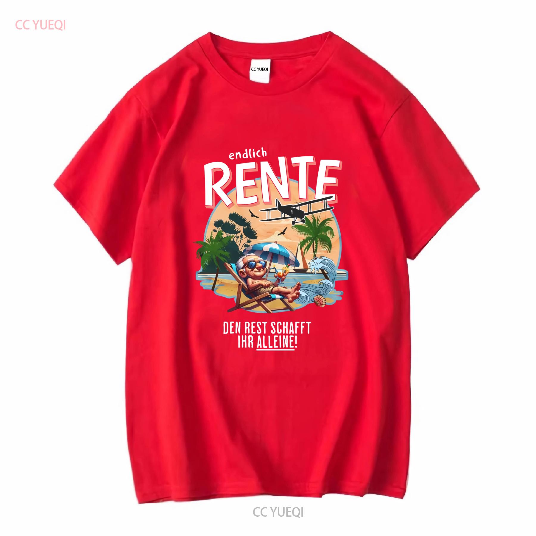 Geschenk für Rentner T Shirt Rente 2024 Spruch Strand Lustig Pension Ruhestand long or short sleeves vintage Washed S