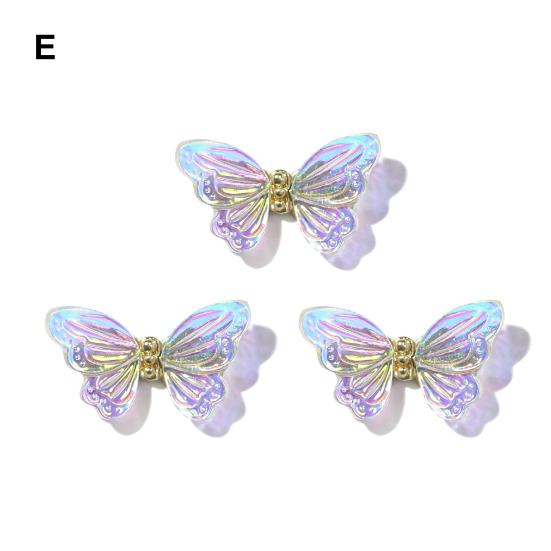 Stilvolle Nagel Ornamente Umweltfreundliche Charmante Glänzende Visuelle Wirkung