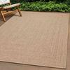VidaXL ZIZUR Beige Rug 200x290 Cm Jute Look Indoor Outdoor, Outdoor Rug, Floor Rug, Indoor Rug, 4010398