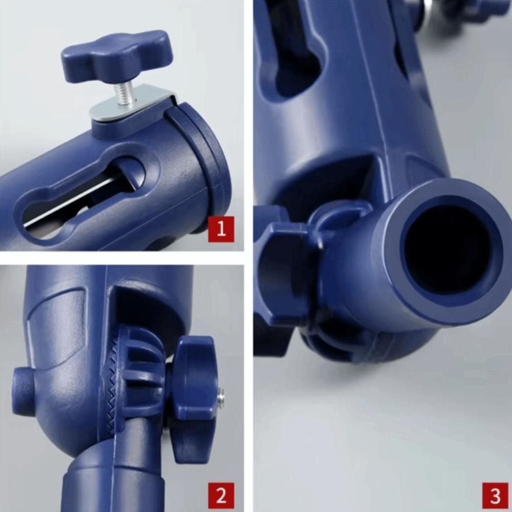 Adjustable Angle Paint Brush Extender Multi-Angle Paint Roller Clamp Paint Brush Clip  Renovation