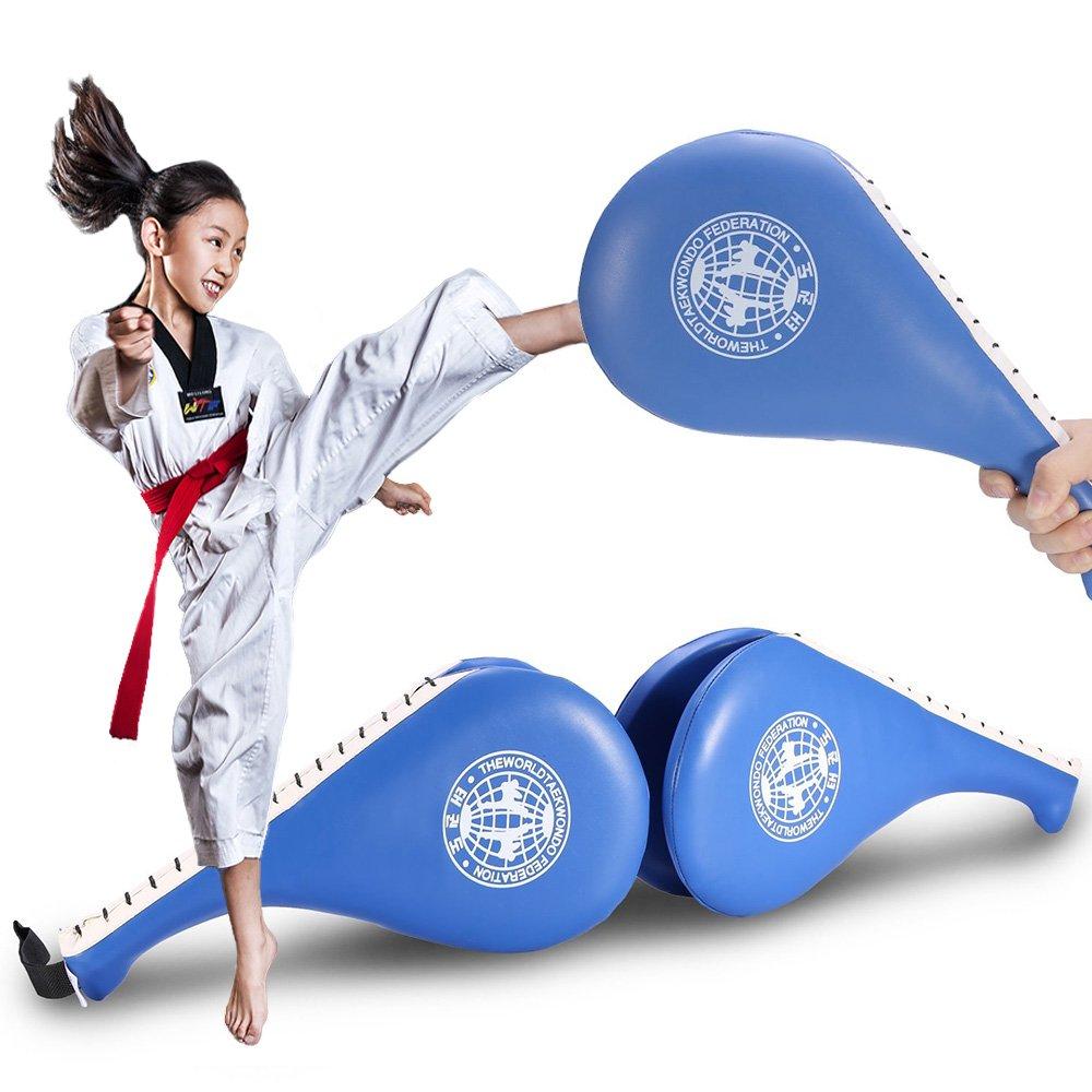 Double Hand Boxing Punching Mitts for Muay and Martial Arts Relieves Enjoy the Sound of Clean One Pair for Right and Left Mitts, Mitts, Kickboxing,