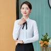 Women's 2023 Autumn Professional Long-Sleeve White Shirt