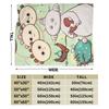 Makka Pakka In the Night Garden Blanket Airplane Travel Flannel Throw Blanket For Couch Chair Warm Soft Design Quality Bedspread