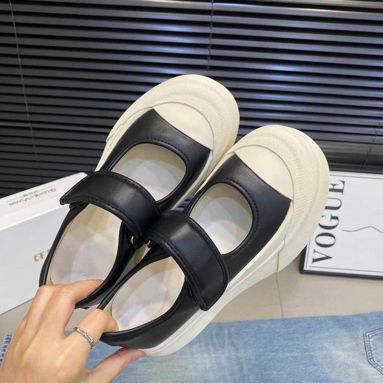 2025 Spring New Soft Girl Lolita Jk Japanese Single Shoes Platform Heightening Loafers Mary Jane Small Leather Shoes Women
