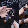 Denim Nylon Armband für Apple Watch Ultra 3-2-1 49mm 11 10 46mm 42mm Geflochtenes Armband iWatch 9 8 7 6 5 4 SE 45mm 44mm 41/40mm Band