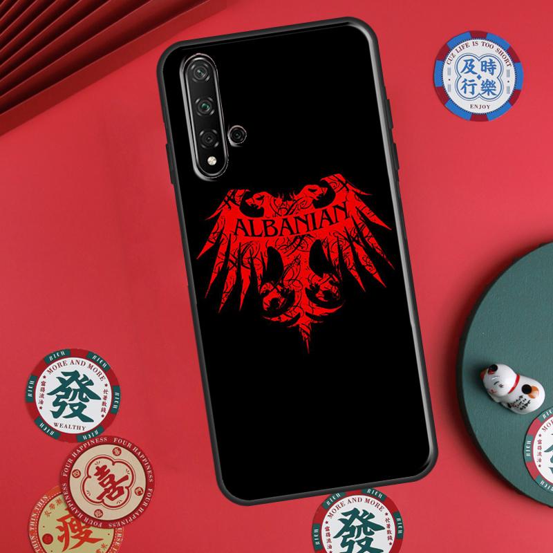 

Albania Flag For Huawei P60 Pro P30 P40 Lite Nova Y61 Y91 Y90 Y70 Y60 Y72 12s 12i 11i 7i 8i 9 10 SE Case Huawei Nova Y72